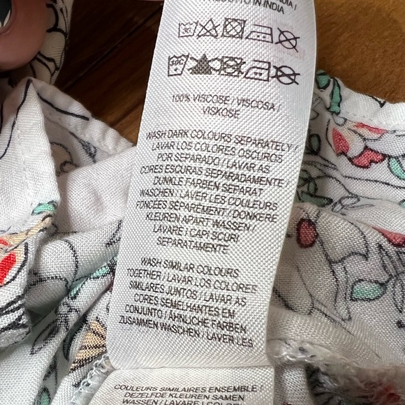 Primark Floral Sleeveless Button Down Tank size 14 - Picture 11 of 15